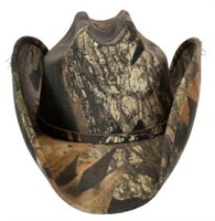 Ted Nugent's Mossy Oak Double S Camo Cowboy Hat