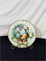 Nice decorative fruit plate on stand