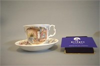 Winter- Royal Dulton Teacup w/ Saucer