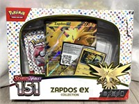 Pokémon Scarlet/violet 151 Zapdos Ex (missing