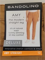 Bandolino Amy Straight Women's Jeans size 12