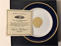 Official 1997 Presidential Inaugural Porcelain Pl