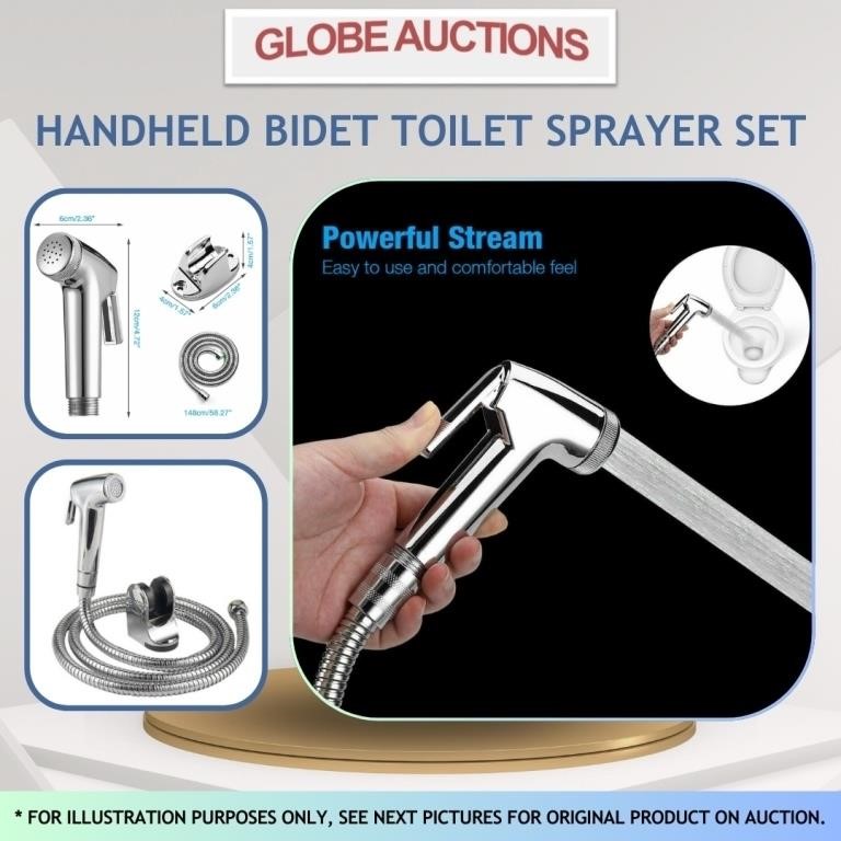 HANDHELD BIDET TOILET SPRAYER SET