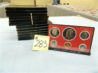 (3) 1973, (4) 1974, (6) 1975 Proof Sets