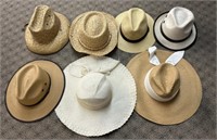 (7) Men’s & Women’s Sun Hat Variety