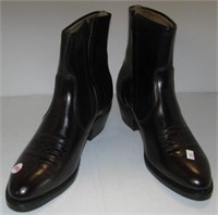 Pair of Bibram size 11EE leather upper boots.