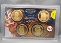 2009 Presidential proof dollar set.