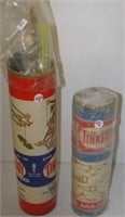 (2) Vintage partial Tinker Toy sets.