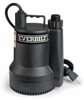 Everbilt 1/6 Hp Plastic Submersible Utility Pump