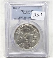2001-D Buffalo Dollar PCGS MS 69