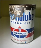 STANDARD MOTOR OIL CAN