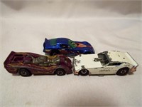 (2) 1977 Hot Wheels Army Car & Speed Monster