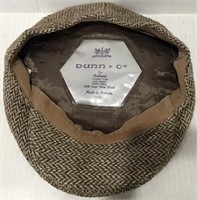 DUNN & CO COUNTY CAP WOOL TWEED HAT