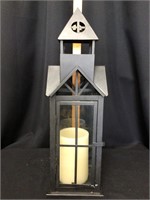 Indoor/Outdoor Metal House Lantern