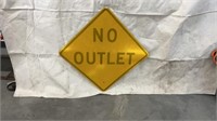 "No Outlet" Sign