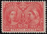 Canada stamps #50-59 Mint HR F/VF to VF CV $1347