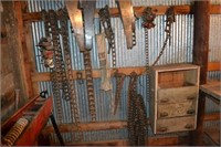 Chain Links, Saws, Contents of Wall