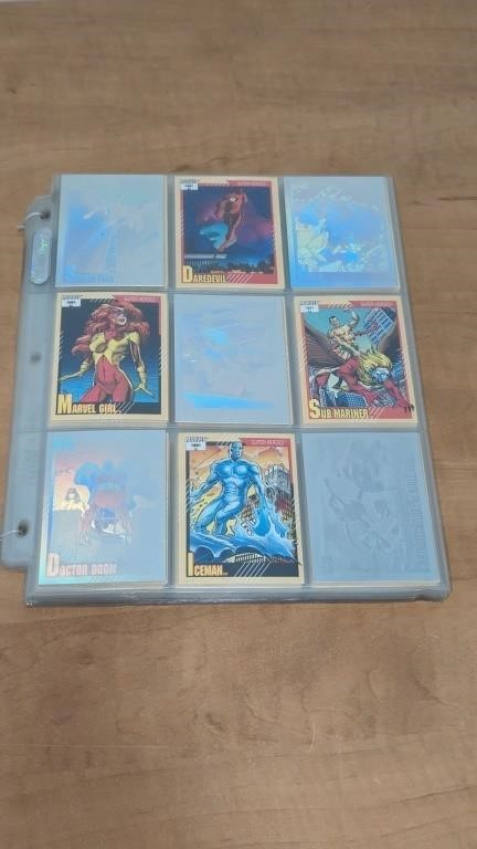 1991 Marvel Non ports Complete Set
