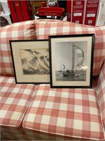 2 Sailboat Prints