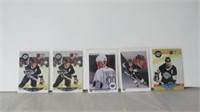 5 X WAYNE GRETZKY HOCKEY CARDS