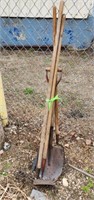Garden Tools - Hoe, rake and shovel