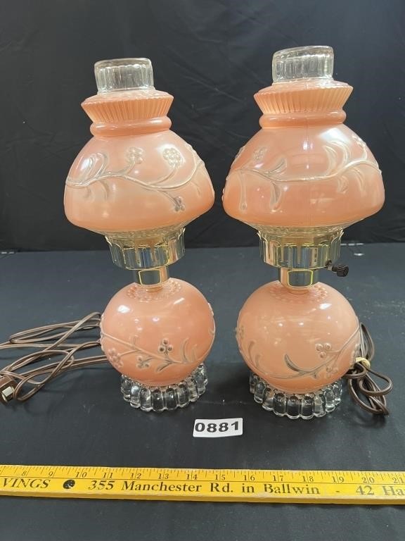 Antique Glass Lamps