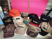 Assortment of 12 Hats