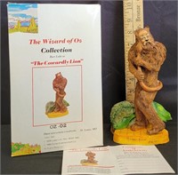 1989 Wizard of Oz Cowardly Lion Signed