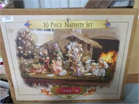 10 nativity set grandeur noel collectors ed 2000