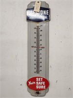 "Prestone" Enameled Metal Thermometer
