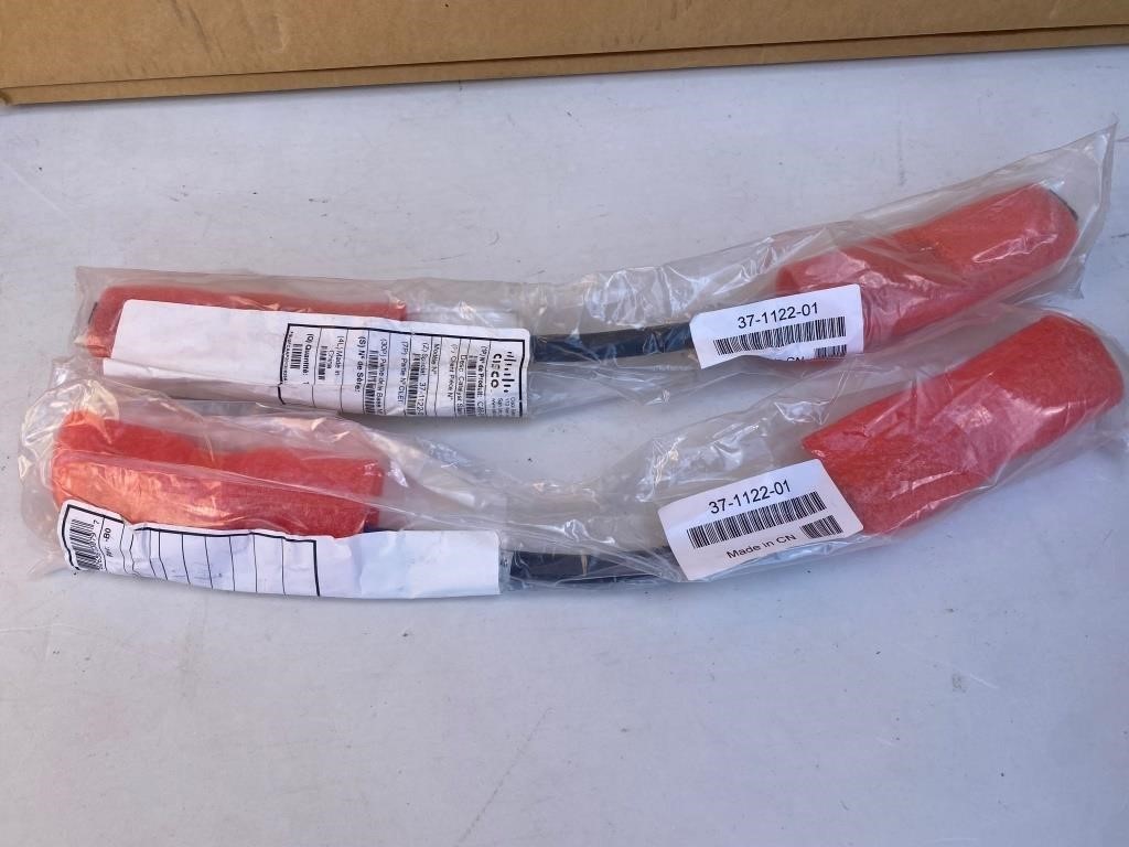 Lot of 2 Cisco 37-1122-01 Power Stack Cable 30cm