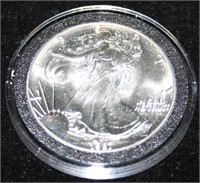 1987 Silver Eagle Coin - UNC