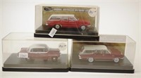 Three Trax Holden model cars