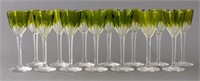 Baccarat Chartreuse Genova Rhine Wine Glasses, 14