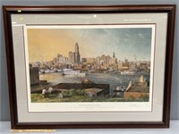 Old Baltimore Harbor Paul McGehee Signed Print