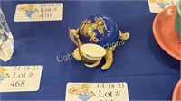 USMC TURTLE TRINKET MUSIC BOX