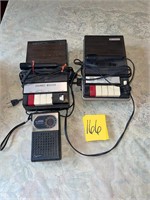 2 Channel Master cassette recorders Caprice radio