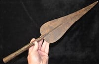 Massive 22 1/2" 19th Century Hand Forged African S