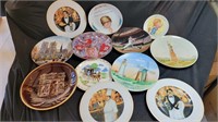 12 decorative plates # 2027