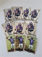 Teddy Bridgewater Rookie Card Lot of 10