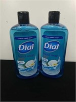 Two new 17 oz bottles of dial hand soap