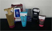New scented lotions, face wash, deodorant, and