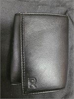 Genuine Leather Tri Fold Wallet--new