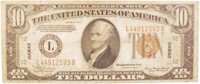 Fine 1934-A Hawaii Overprint $10