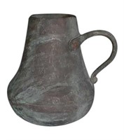 18th C. Spanish Colonial Copper Pitcher