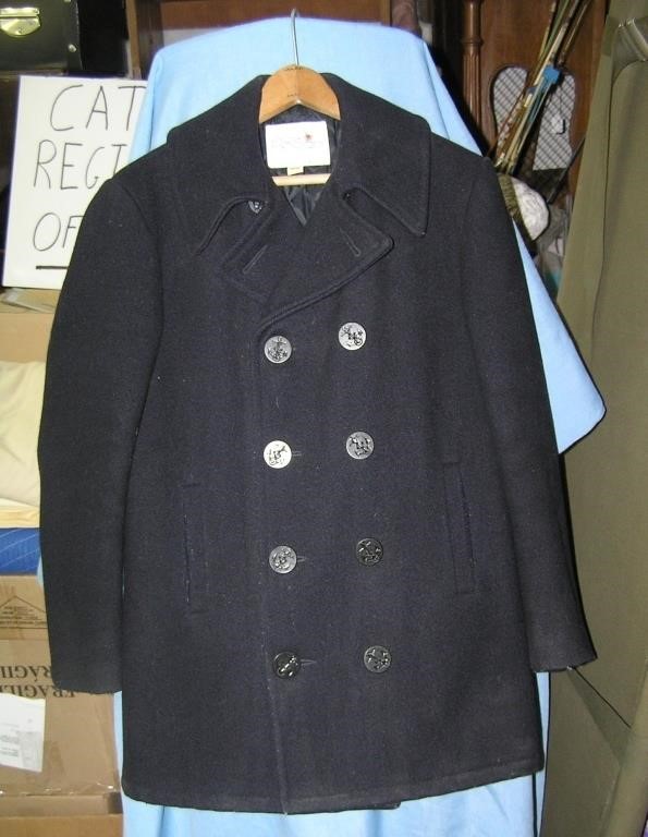 Vintage Navy Pea coat