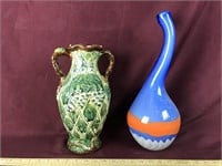 Beautiful Ceramic Art Vase and Art Glass Vase
