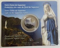 2009 Royal Cdn Mint 25¢ Notre-Dame-Du-Sagueny Coin