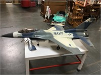 Radio controlled model, US Navy Jet fighter , 64