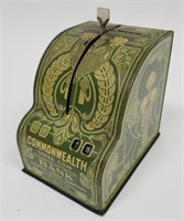 Vintage Commonwealth Three Coin Bank